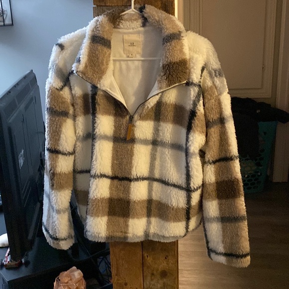 fleece flannel sweater - Picture 1 of 1